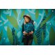 ROAR Ring Sling - Welcome to the jungle – Deep turquoise