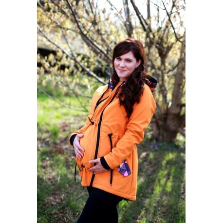 Shara Těhotenská vsadka MAXI softshellová