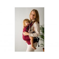 Kavka ergonomical babycarrier - Multi Age - Pomegranate Braid (with strap protectors)