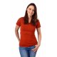 Jozanek Breastfeeding T-shirt Catherine short sleeved - orange