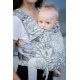 Lenka ergonomical babycarrier - Be Lenka Mini - Folk - Grey