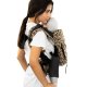 Fidella Fusion babycarrier with buckles - Leopard - gold