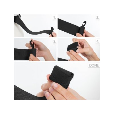 Fidella Fusion ergonomické nosítko s přezkami - Chevron - Light Gray