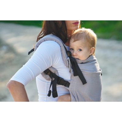 Kavka ergonomical babycarrier - Multi Age - Plus Stone Linen
