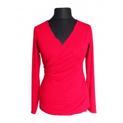 Angel Wings summer Wrap Sweater red (bamboo)