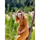 La Tulia Maternity Dress for breastfeeding Golden Bamboo