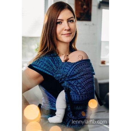 LennyLamb LennyHybrid rostoucí ergonomické nosítko Peacock’s Tail - Provance