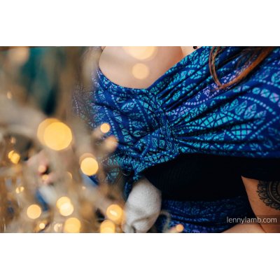 LennyLamb LennyHybrid rostoucí ergonomické nosítko Peacock’s Tail - Provance