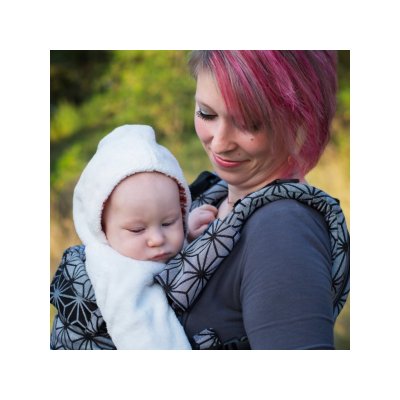 Moisha Grow ergonomical babycarrier Geostar Silver nosítko - for rent