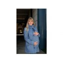 Wombat & Co. year-round softshell carrier and maternity jacket WOMBATSHELL Light Blue