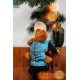 LennyLamb dětské nosítko pro panenky Tangled - Blue Reed