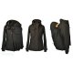 Shara babywearing jacket - winter - front/back babywearing - black