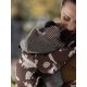 MoniLu ergonomic babycarrier UNI START Forest Brown