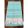 RENT Antama Rebozo Aquamarine Small Diamonds No White Stripes