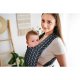 Kavka ergonomical babycarrier - Handy - Ink Braid Cotton (with strap protectors)
