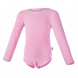 Little Angel Bodysuit long sleeve Outlast® - striped pink