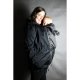 ORICLO Babywearing / pregnancy jacket AnyTime 5in1 - black with dots
