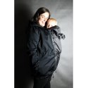 ORICLO Babywearing / pregnancy jacket AnyTime 5in1 - black with dots