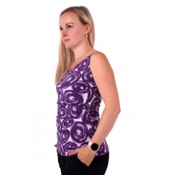 Jozanek Breastfeeding Tank top Catherine purple design