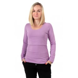Jožánek Kojicí tričko Kateřina s dlouhým rukávem - levandulové (světle fialové)