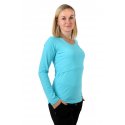 Jozanek Breastfeeding T-shirt Catherine long sleeved - turquoise