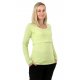 Jozanek Breastfeeding T-shirt Catherine long sleeved - light green