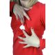 Jozanek Breastfeeding T-shirt Catherine long sleeved - red