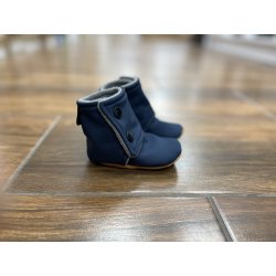 Kettu first shoes softshell - dark blue