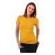 Jozanek Breastfeeding T-shirt Lena short sleeved - mustard