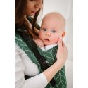 Kavka ergonomical babycarrier - Multi Age Plus - FERN BRAID Cotton
