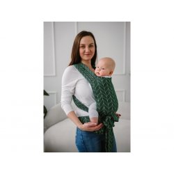 Kavka ergonomical babycarrier - Handy - Fern Braid (incl. drool pads)