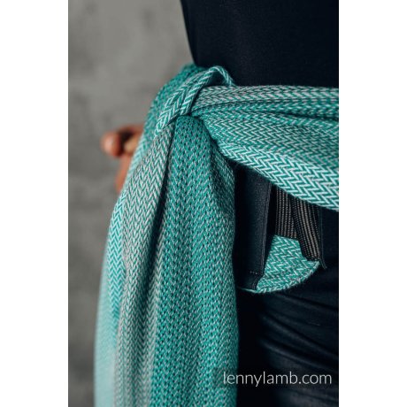 LennyLamb LennyHybrid Half Buckle Carrier - Little Herringbone Entwine