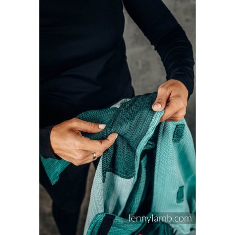 LennyLamb LennyHybrid Preschool rostoucí ergonomické nosítko  Little Herringbone Entwine
