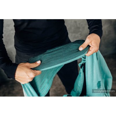 LennyLamb LennyHybrid Preschool rostoucí ergonomické nosítko  Little Herringbone Entwine