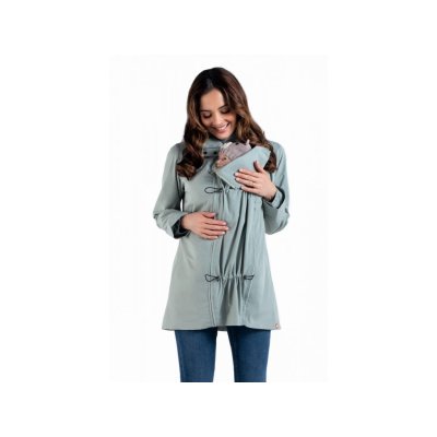 Wombat & Co. The lightweight babywearing jacket Numbat Go - Mint