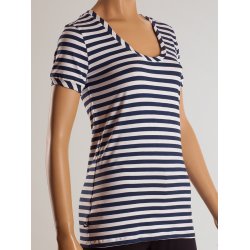 Duomamas T-Shirt short sleeves - navy striped