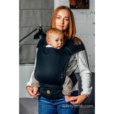 LennyLamb LennyHybrid Half Buckle Carrier - Little Herringbone Grey for rent