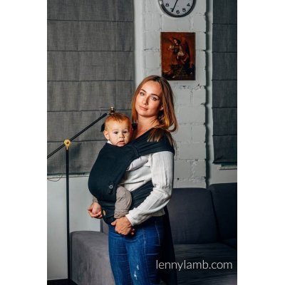 LennyLamb LennyHybrid Half Buckle Carrier - Little Herringbone Grey for rent