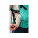 Kavka ergonomical babycarrier - Multi Age Plus - Magnetic Aurora Braid Cotton