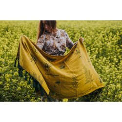 Wild Slings Ring Sling - Foret vierge -Matin de printemps (with fringes)