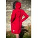 Angel Wings Softshell Coat with fur - red