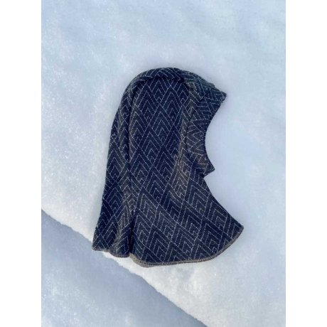 Duomamas Winter Hood - Merino - blue mountains