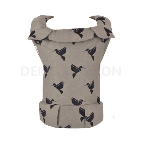MoniLu ergonomic babycarrier UNI (Adjustable) Colibri Sand 2
