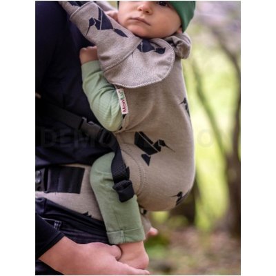 MoniLu ergonomické nosítko UNI (Rostoucí) Colibri Sand 2