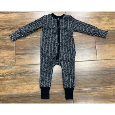 DuoMamas children merino overall - grey needles