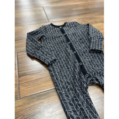 DuoMamas children merino overall - grey needles