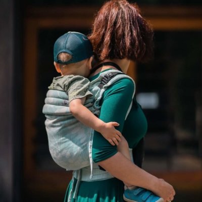 Andala ergonomické nosítko UPgrade Toddler Hortenzie Mint- půjčovna