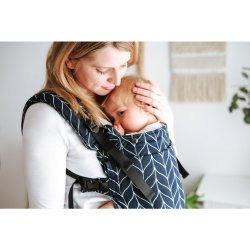 Kavka ergonomical babycarrier - Multi Age - 2024 Ink Braid (with strap protectors)