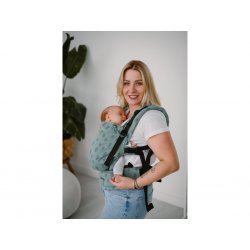 Kavka ergonomical babycarrier - Multi Age - 2024 Sage Dots Print (with strap protectors)