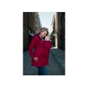 Wombat & Co. year-round softshell carrier and maternity jacket WOMBATSHELL Cherry Red